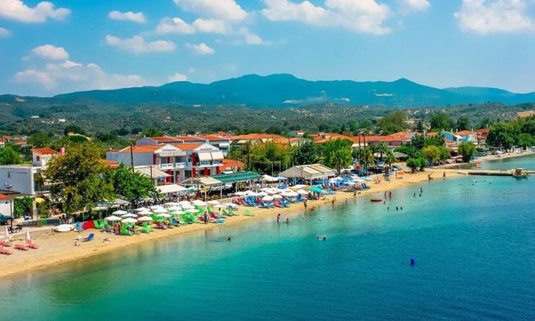 Agiokampos Luxurious Resort Λουτρά Αιδηψού Εξωτερικό φωτογραφία